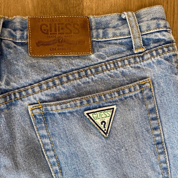 Vintage Guess Georges Marciano Jeans light wash size 34 - Picture 11 of 16